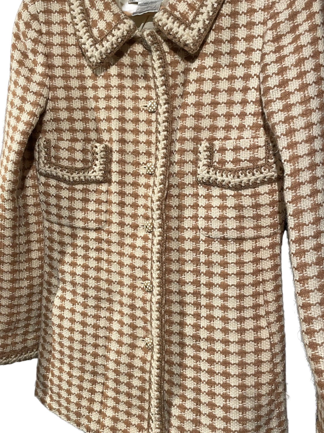 シャネル ツィード ジャケット コート