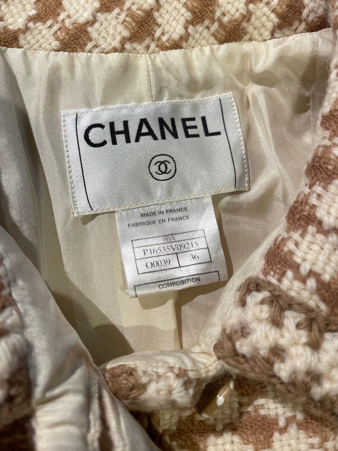 シャネル ツィード ジャケット コート