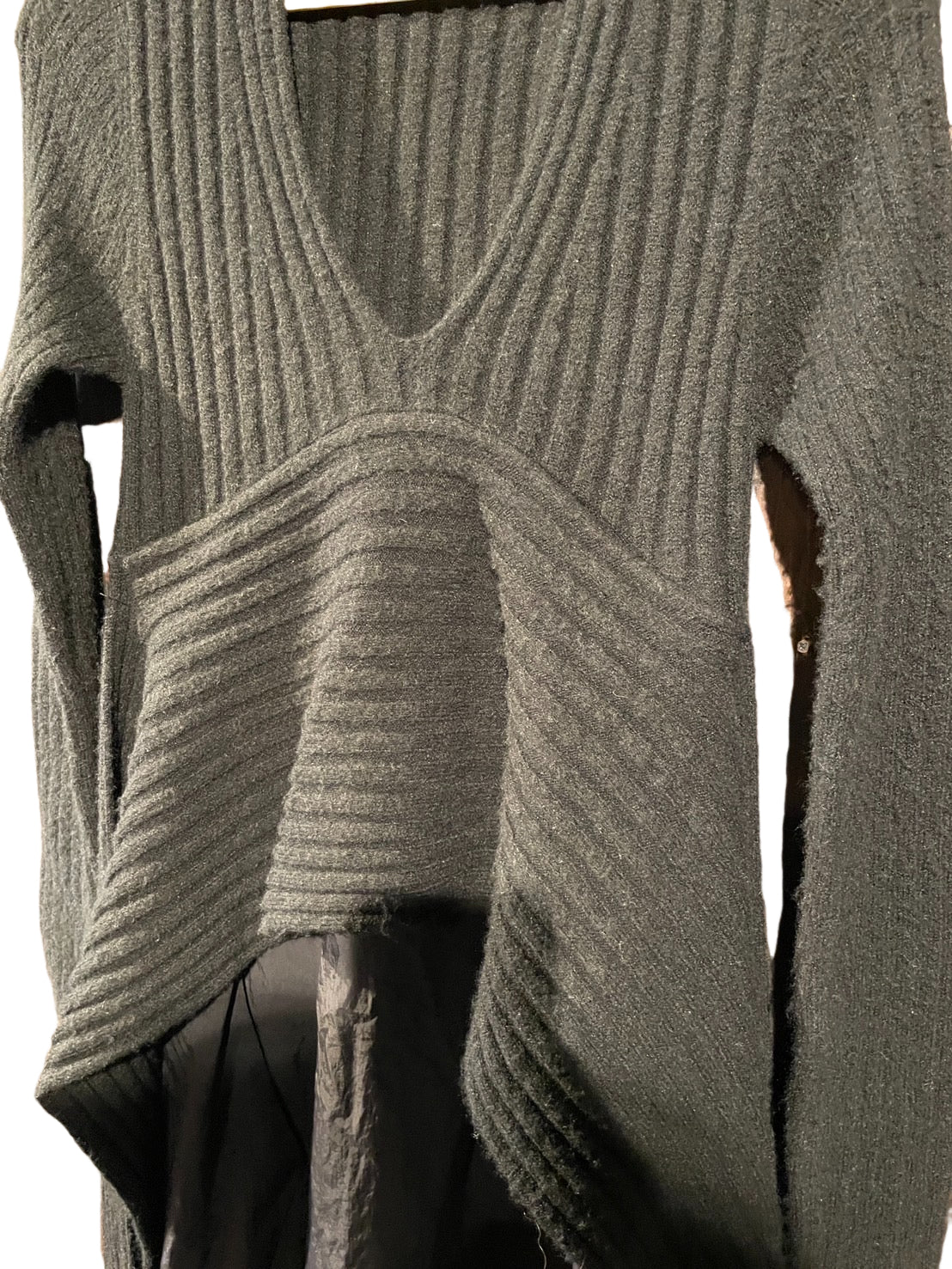 スタイリング ニット ドッキングワンピース