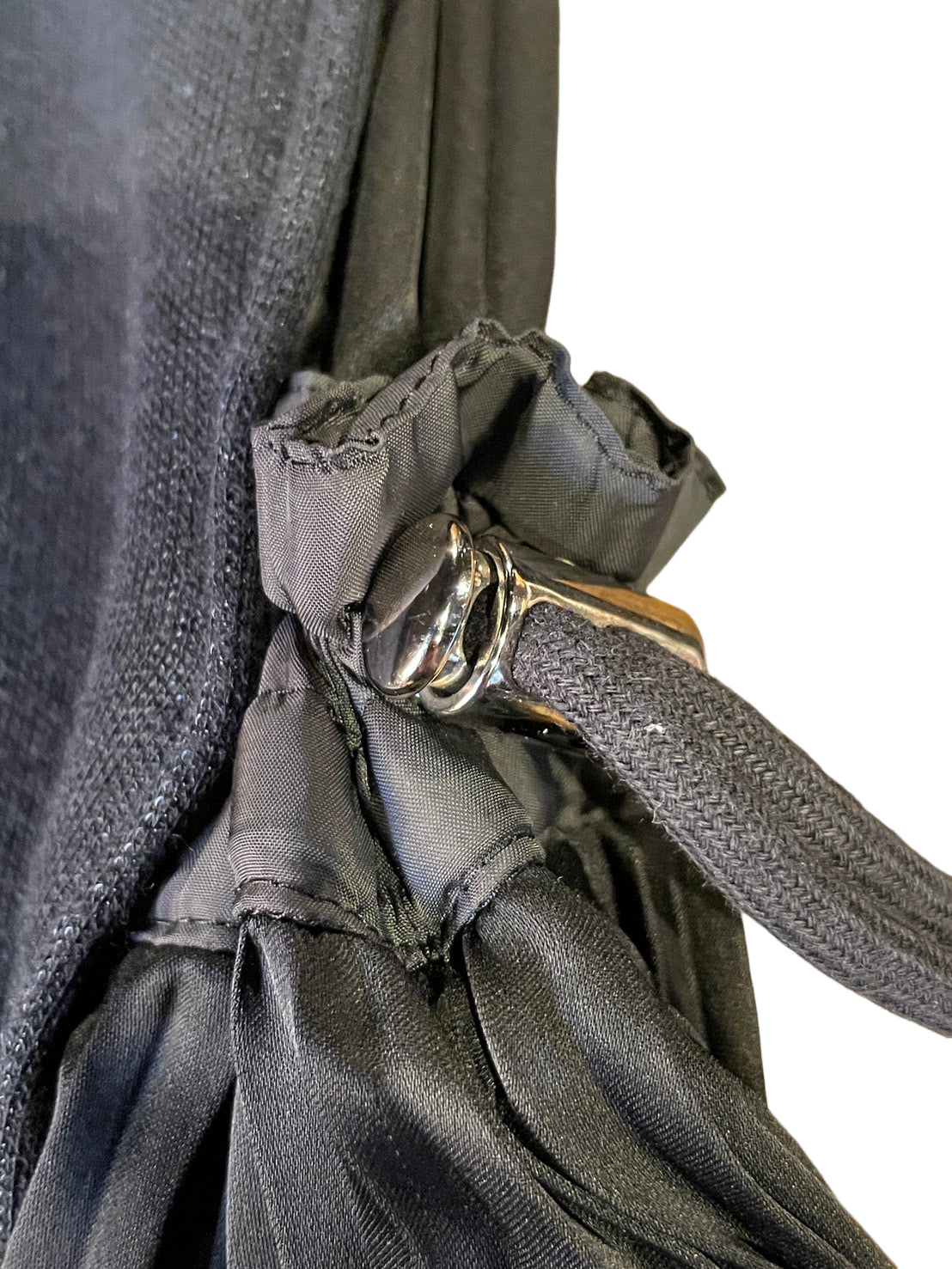 サカイ プリーツ切替スウェットワンピース