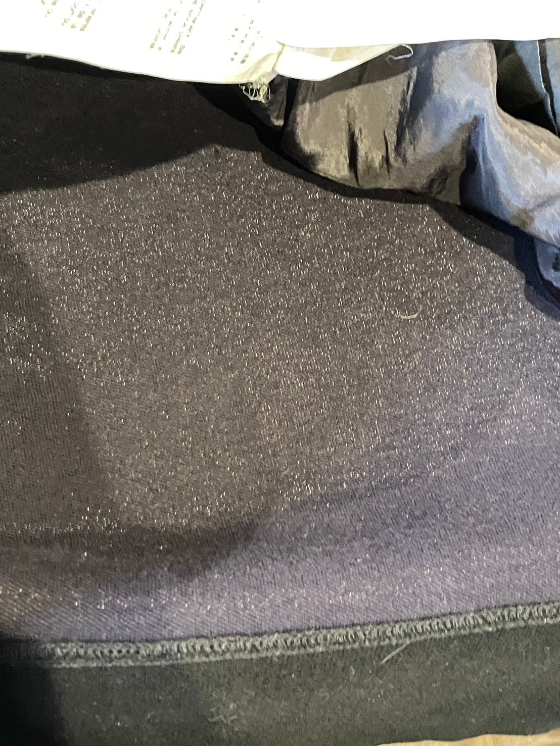 サカイ プリーツ切替スウェットワンピース