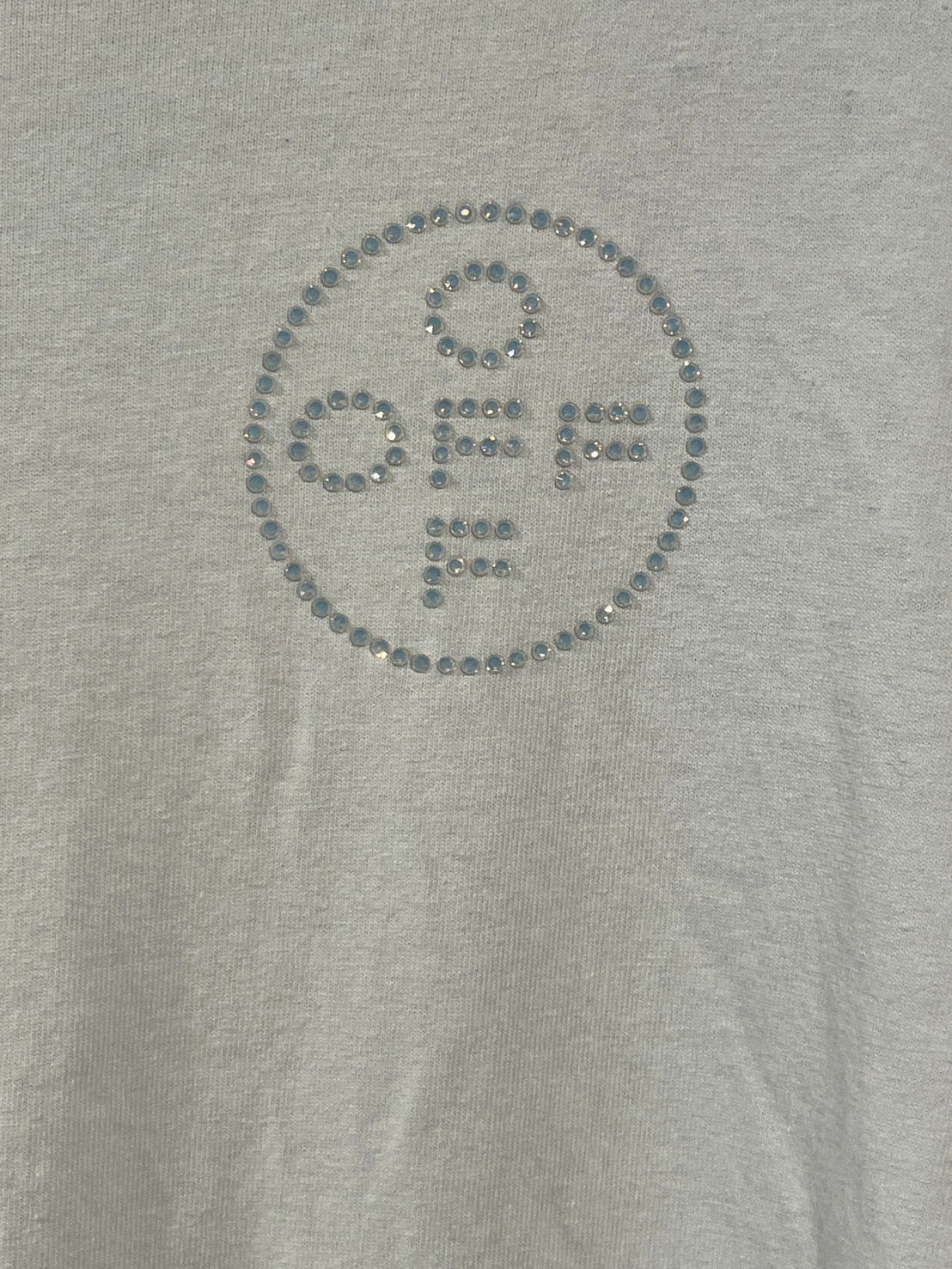 オフホワイト デニムジャケット Tシャツ 2点 セット