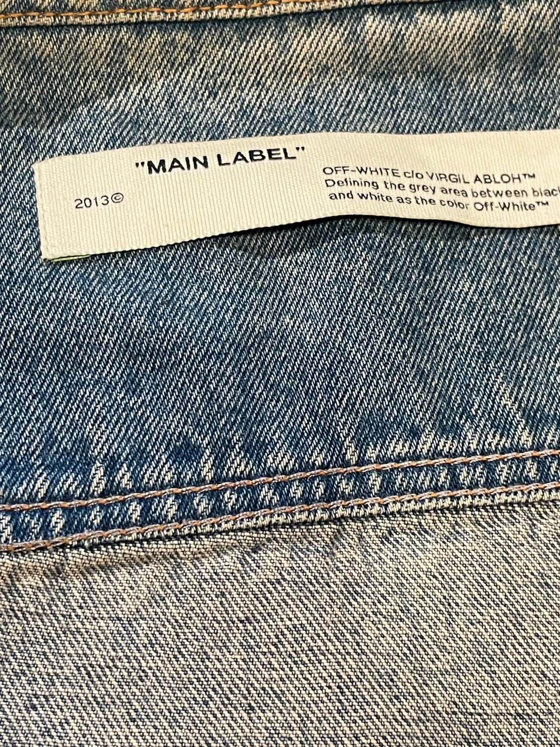 オフホワイト デニムジャケット Tシャツ 2点 セット