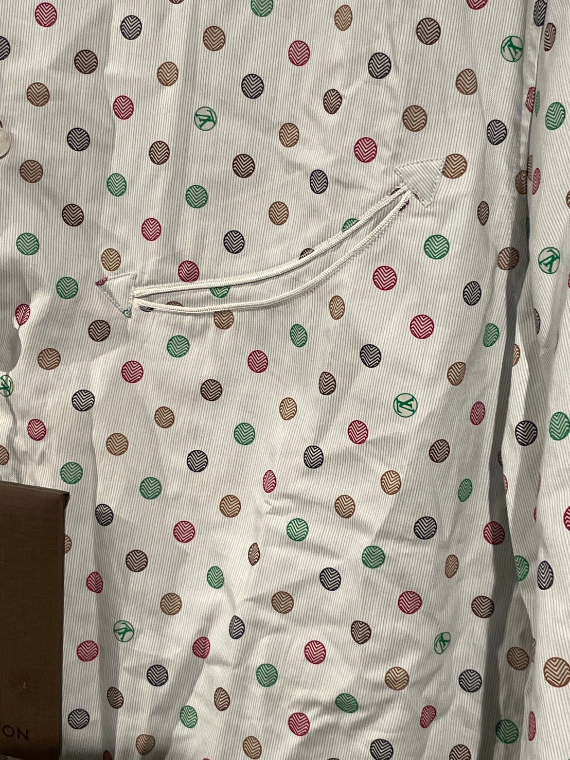 ルイ・ヴィトン モノグラム ドット シャツ