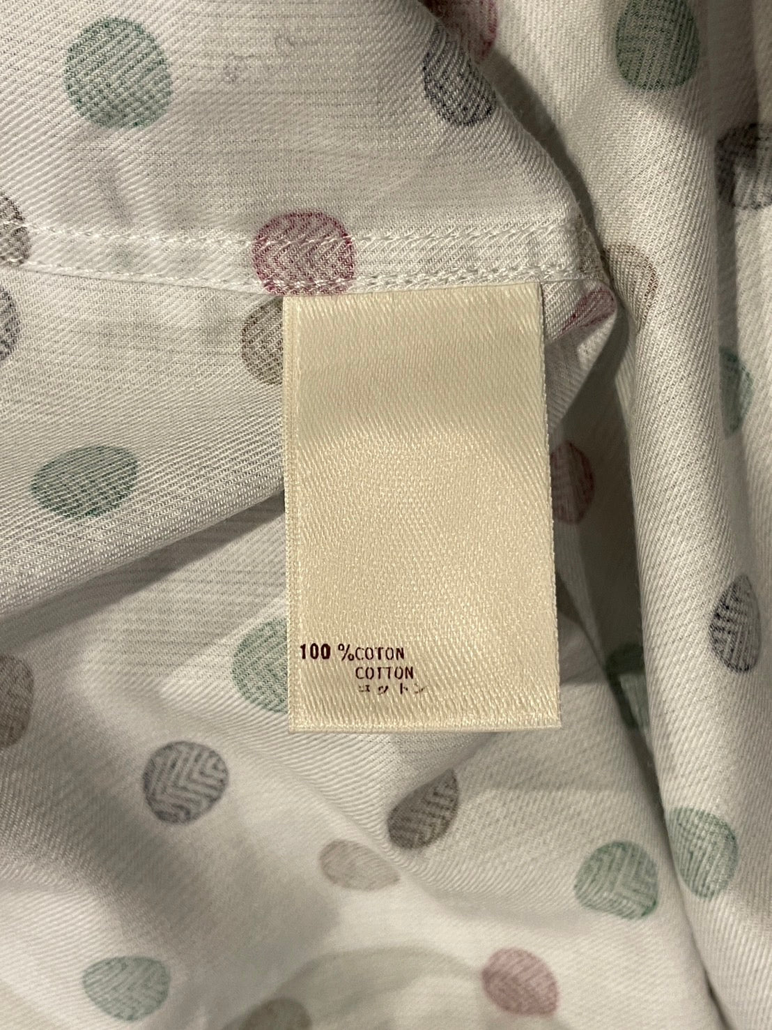 ルイ・ヴィトン モノグラム ドット シャツ