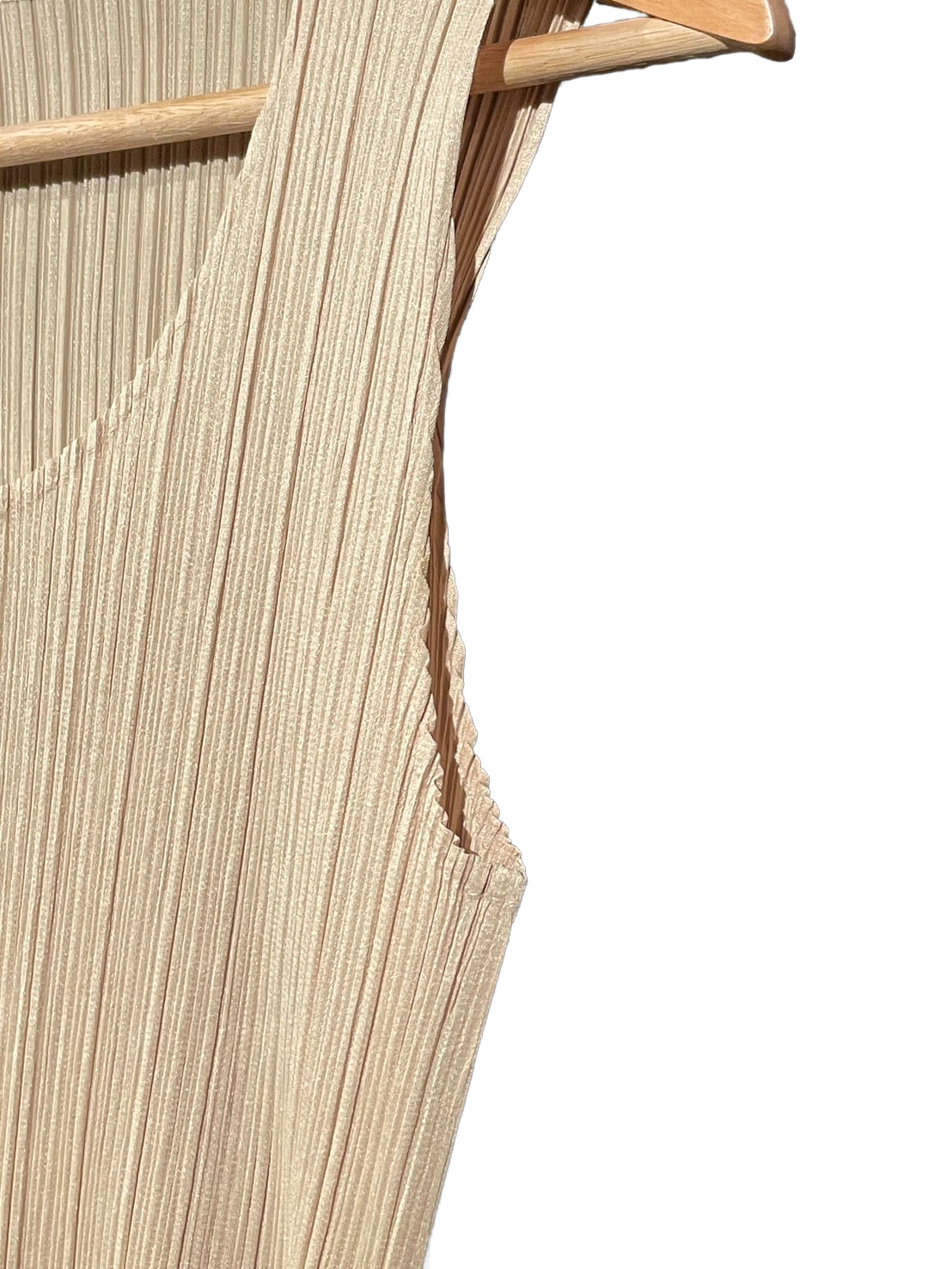 プリーツプリーズ プリーツワンピース アイボリー