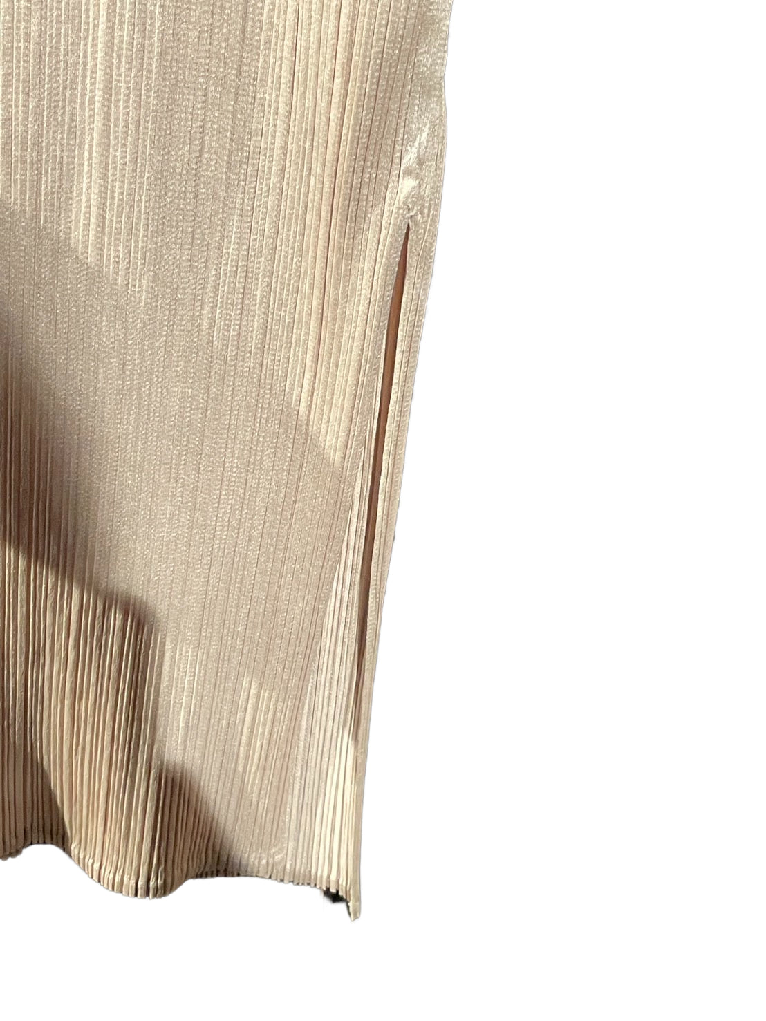 プリーツプリーズ プリーツワンピース アイボリー