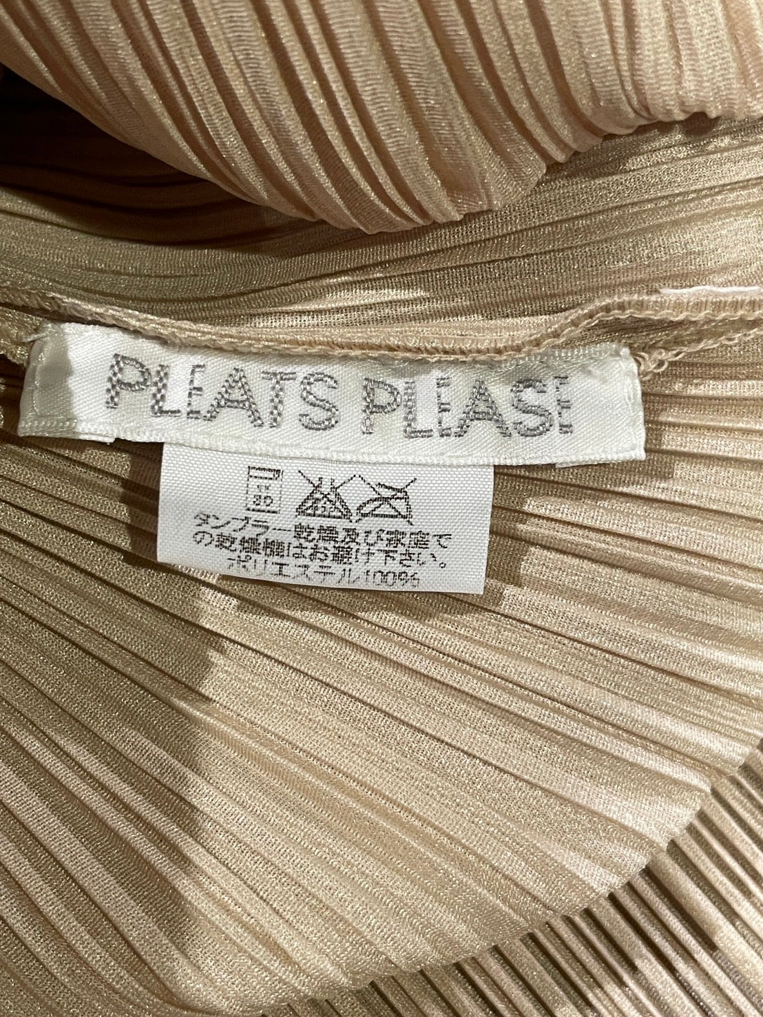 プリーツプリーズ プリーツワンピース アイボリー