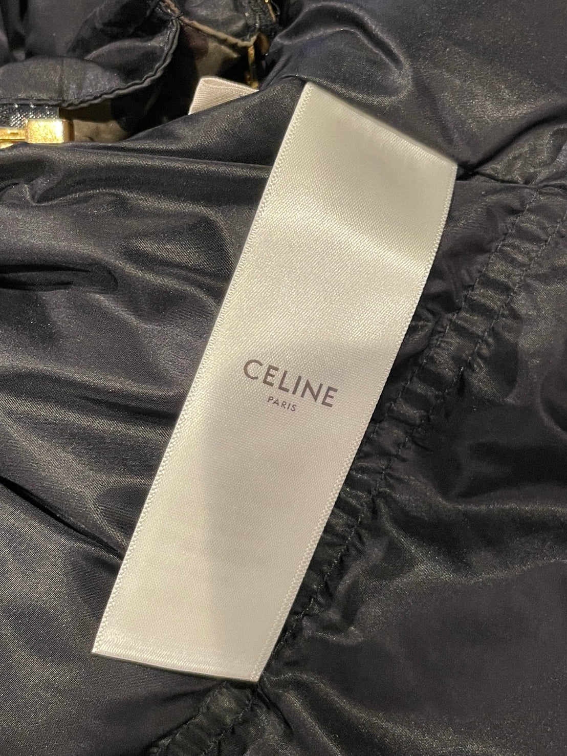 セリーヌ 迷彩 ダウンジャケット