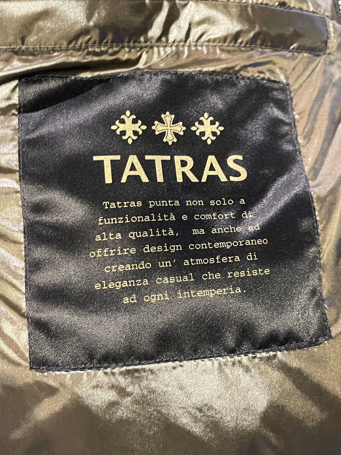 タトラス カモフラ柄 ダウンジャケット