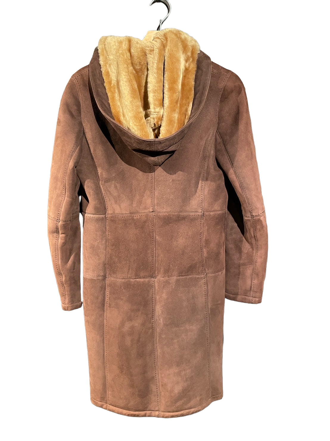 ロエベ フーテッド ムートンコート