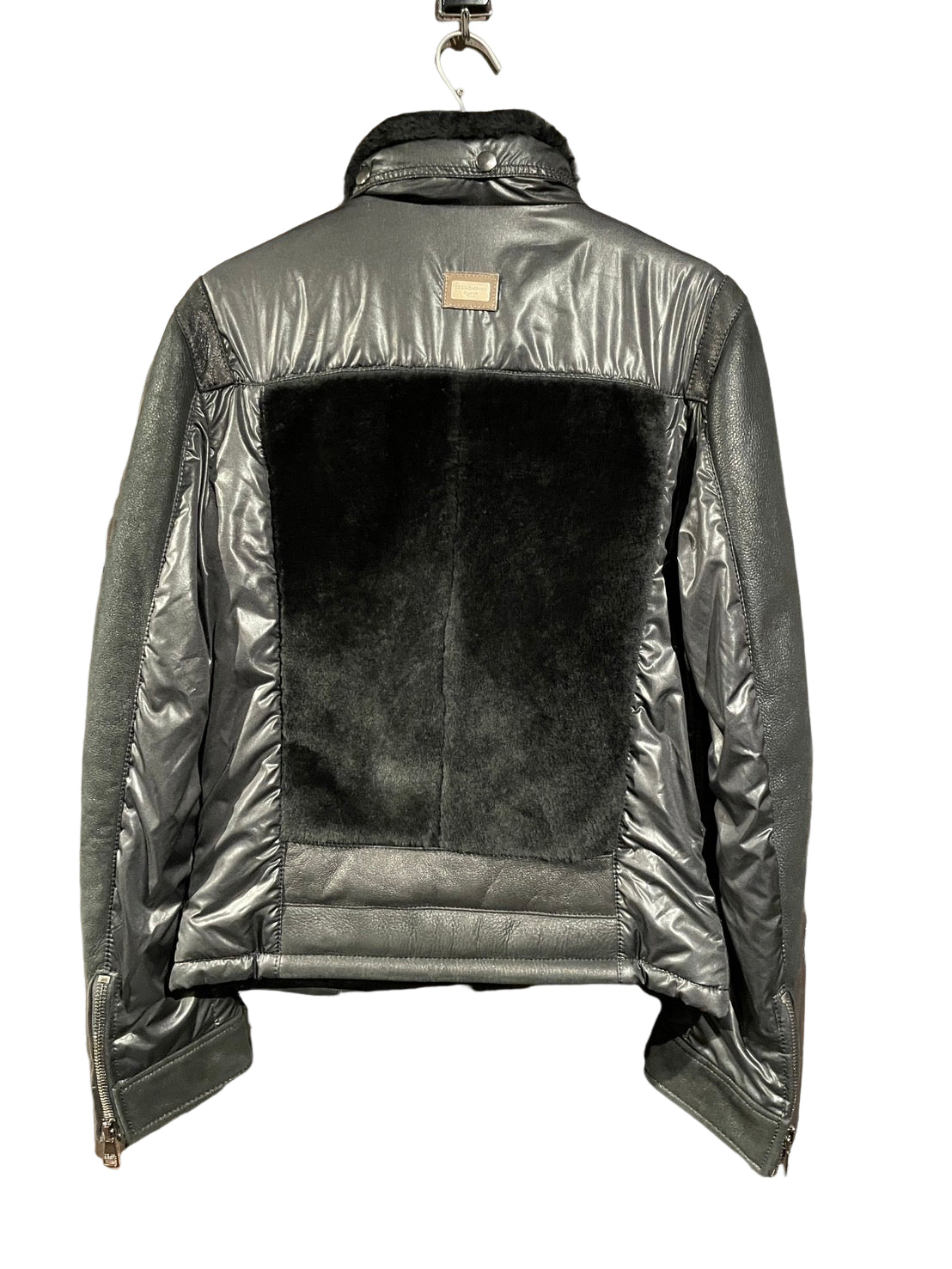 ドルチェ&ガッバーナ 切り替え レザー ジャケット