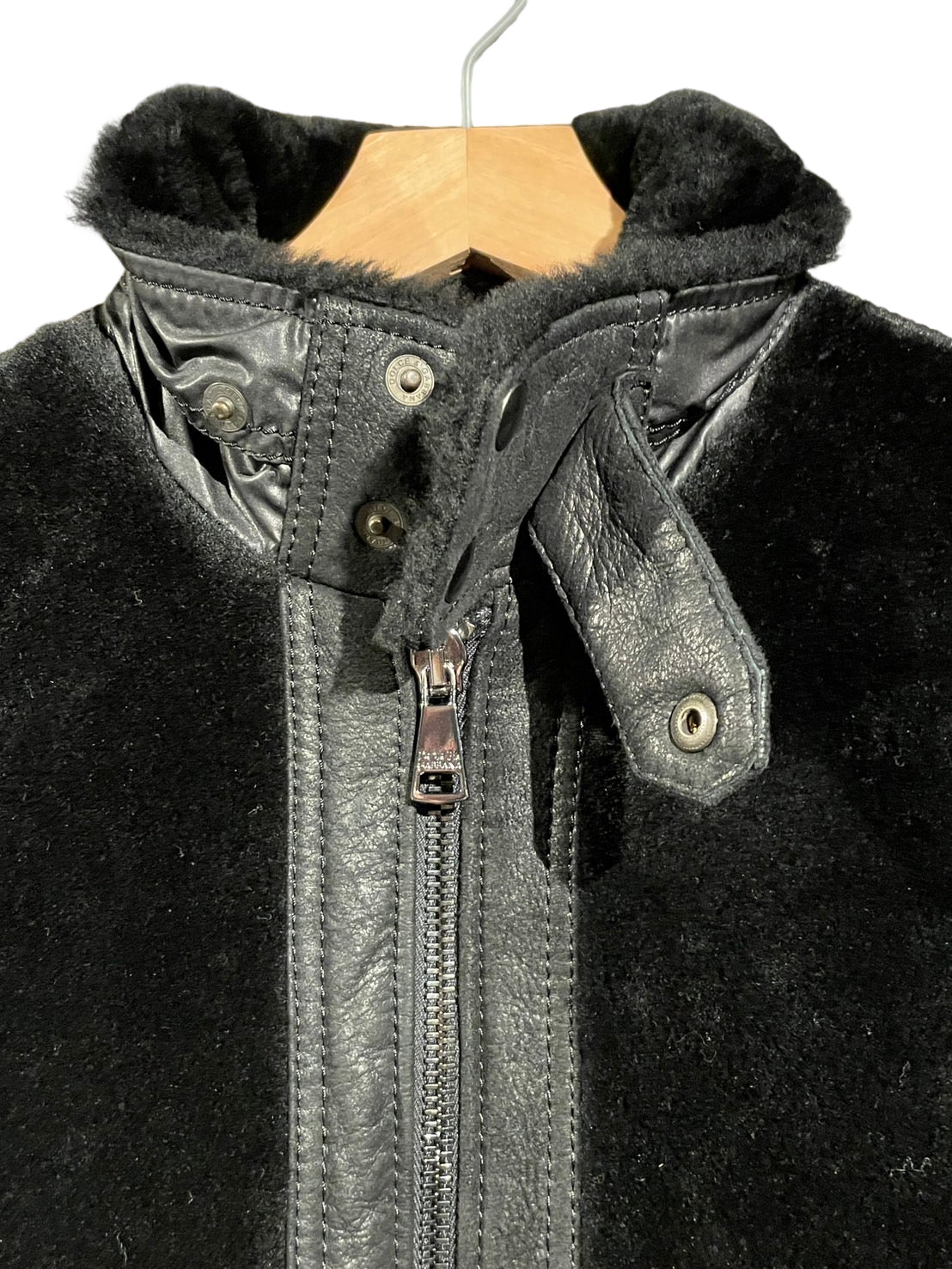 ドルチェ&ガッバーナ 切り替え レザー ジャケット