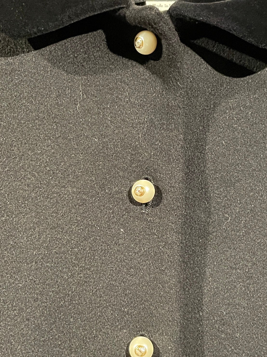 グッチ レースコート パールボタン