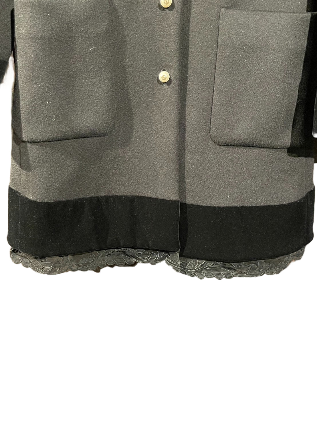 グッチ レースコート パールボタン