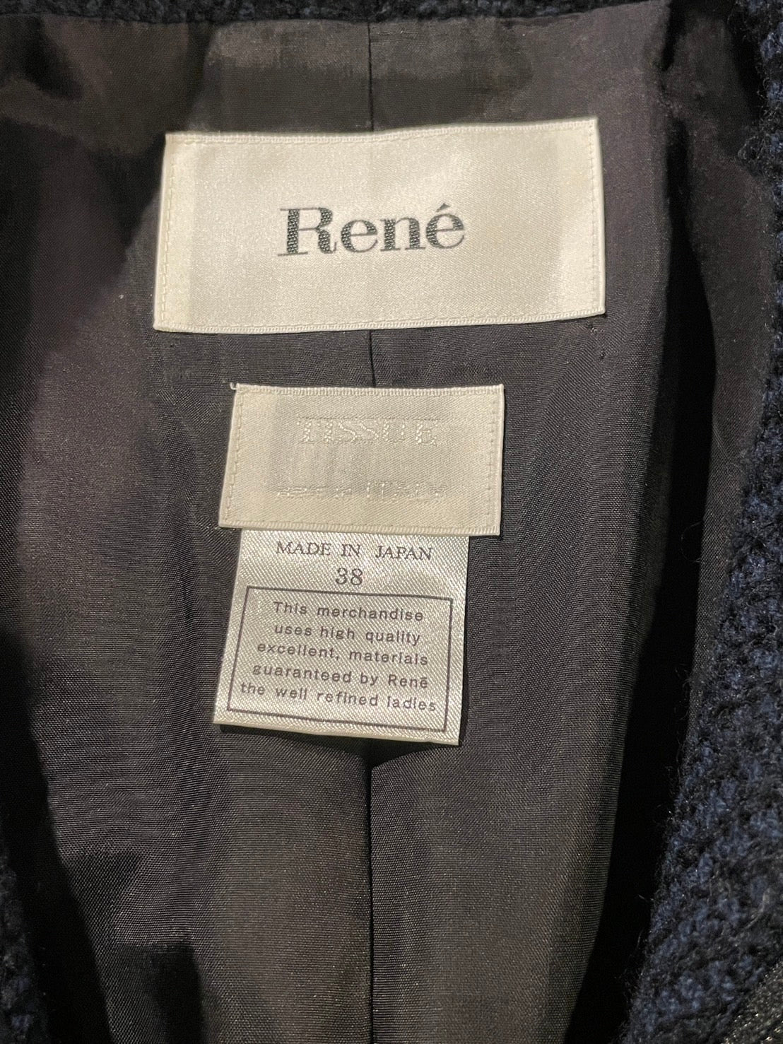 ルネ ツイードコート