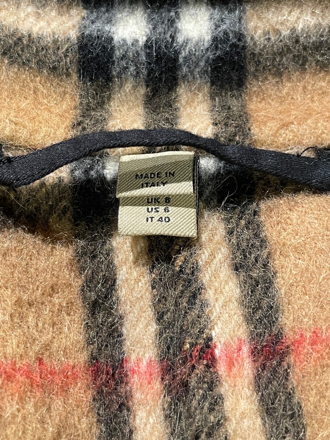 バーバリー アルパカ チェスターコート