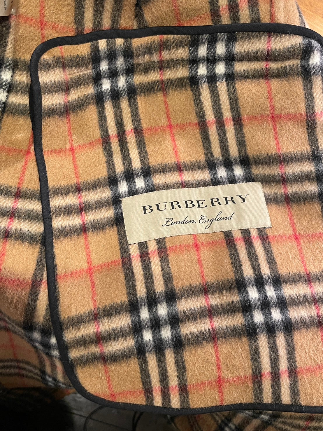 バーバリー アルパカ チェスターコート