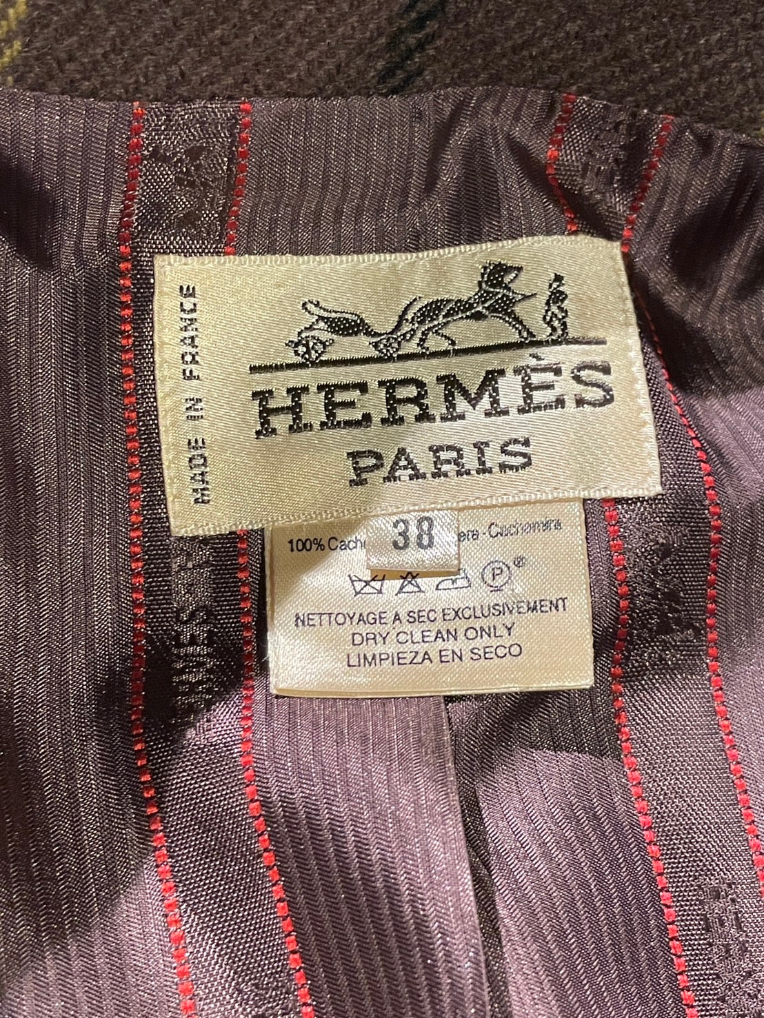 エルメス チェスターコート