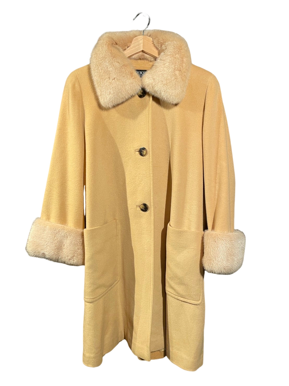 フォクシー カシミヤ ミンクコート