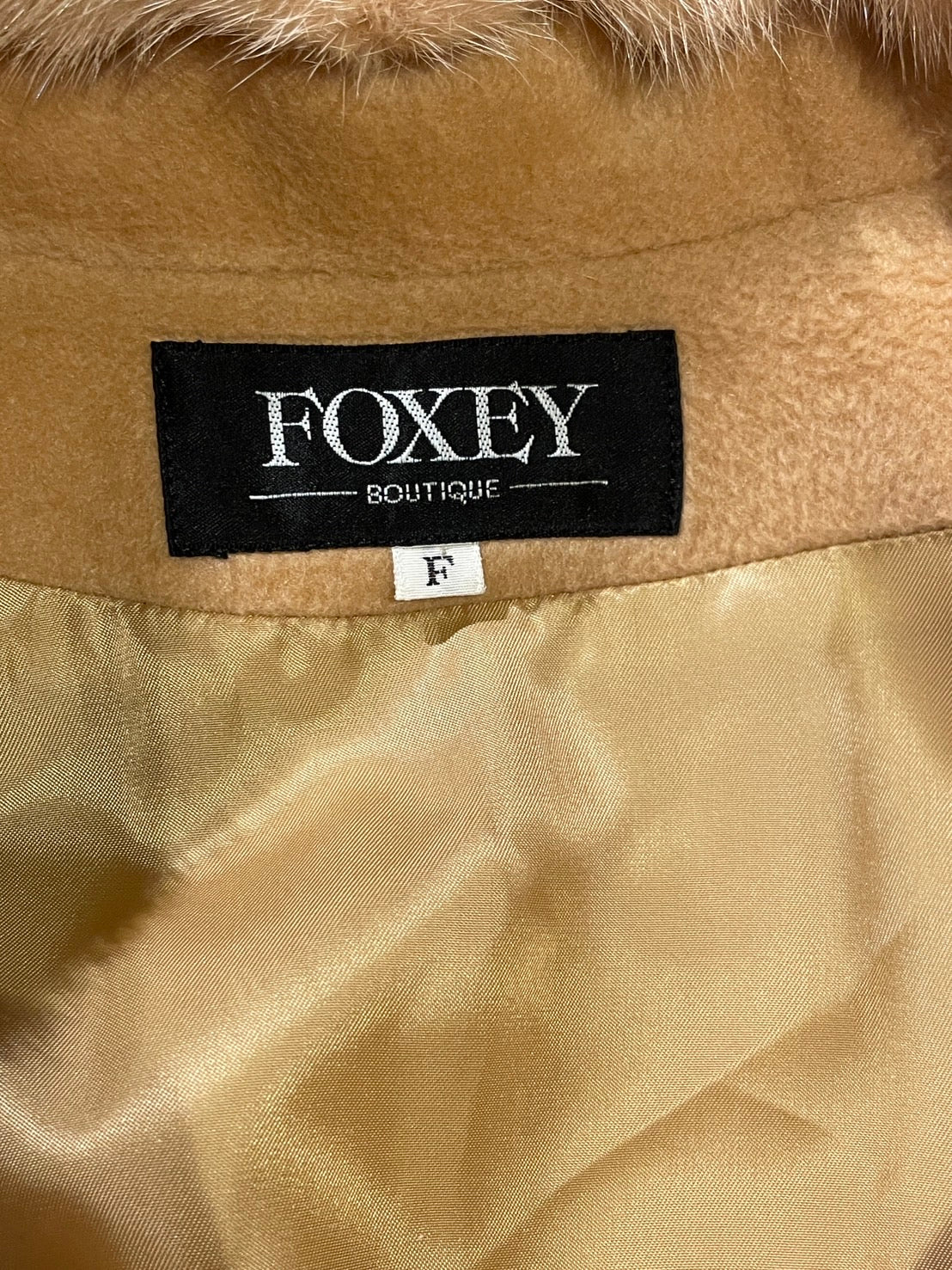 フォクシー カシミヤ ミンクコート