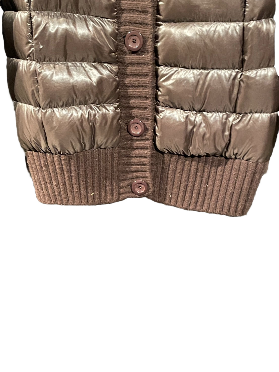 ヘルノ ニット切替 ダウンコート