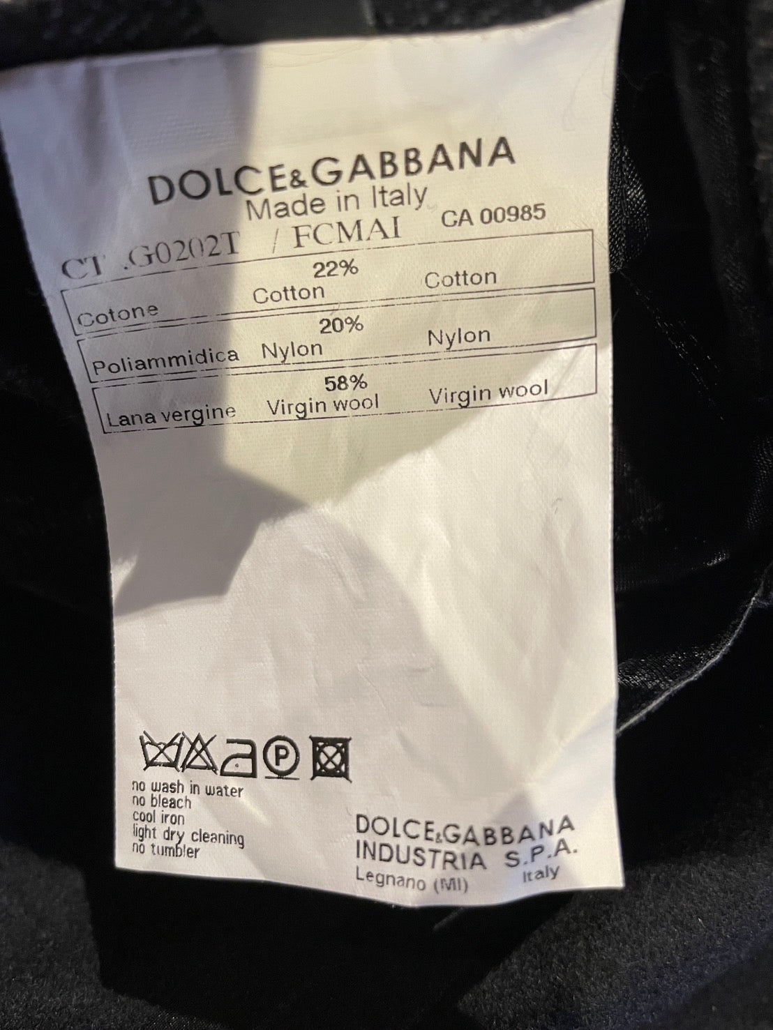 ドルチェ&ガッバーナ ダブルブレスト ツイード チェスターコート メンズ (コピー)