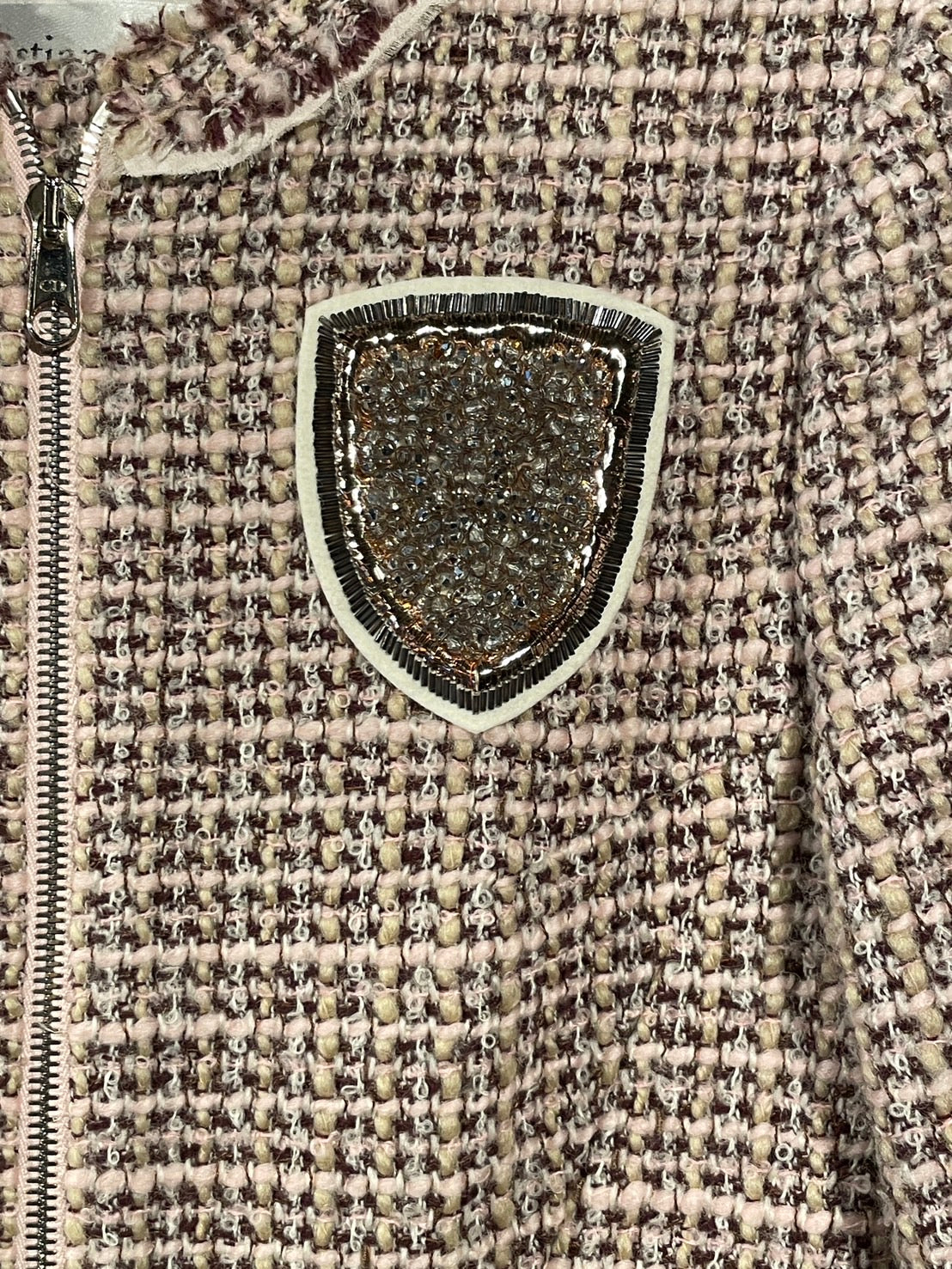 クリスチャン・ディオール ツイード フレアコート