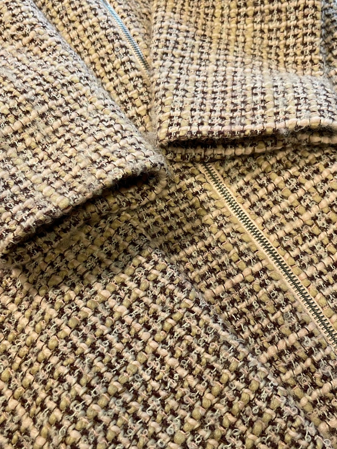 クリスチャン・ディオール ツイード フレアコート