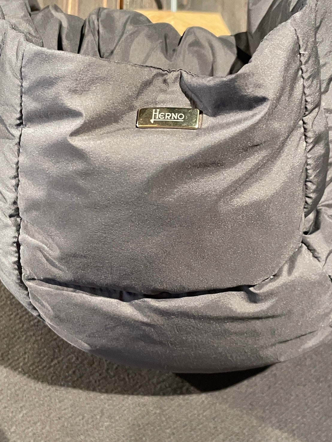 ヘルノ 切替 ダウンコート