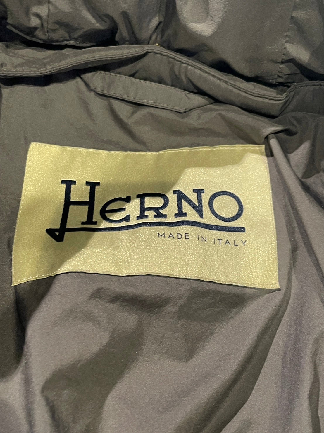 ヘルノ 切替 ダウンコート