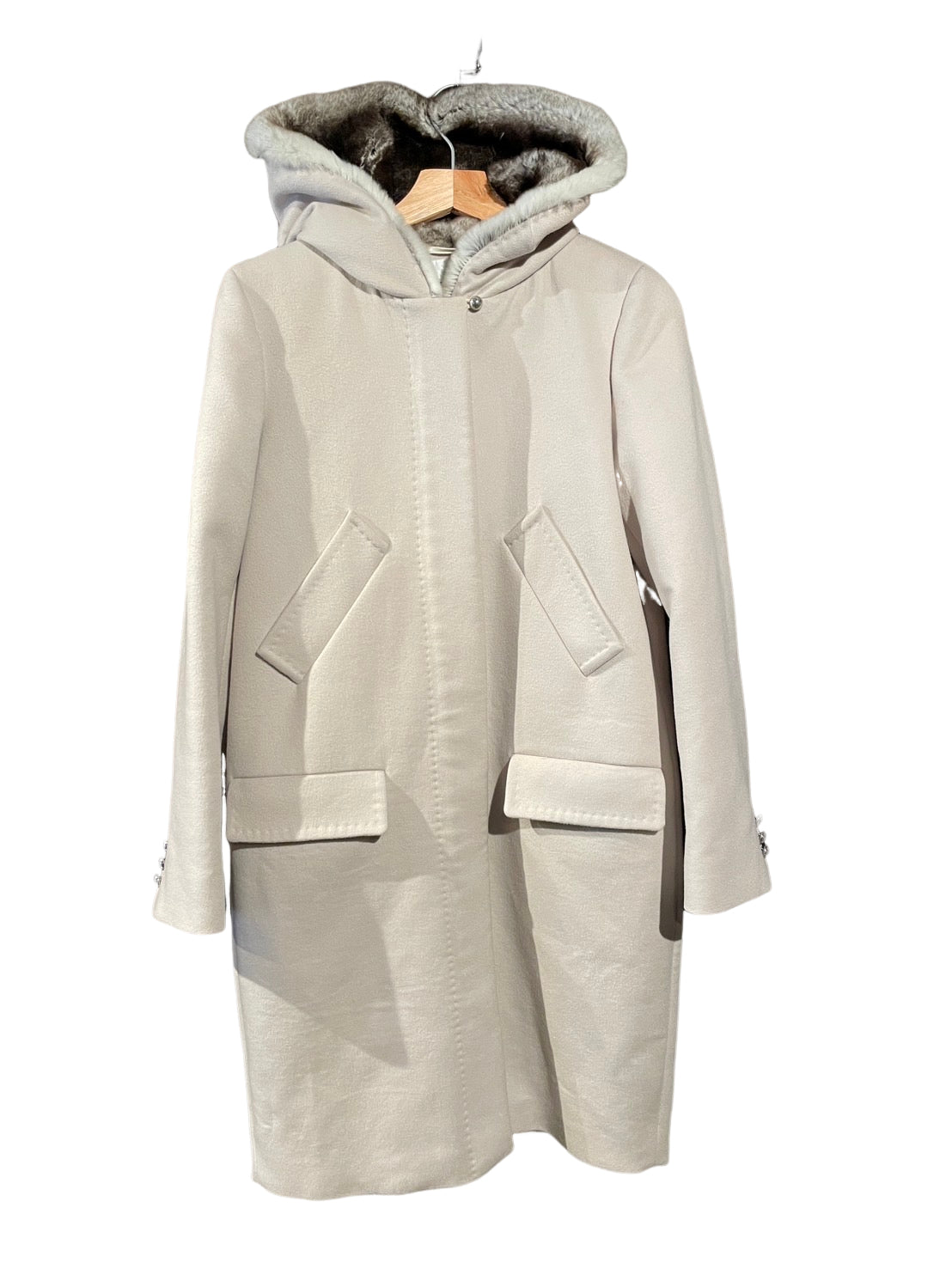 マックスマーラ ウールカシミヤコート レディース