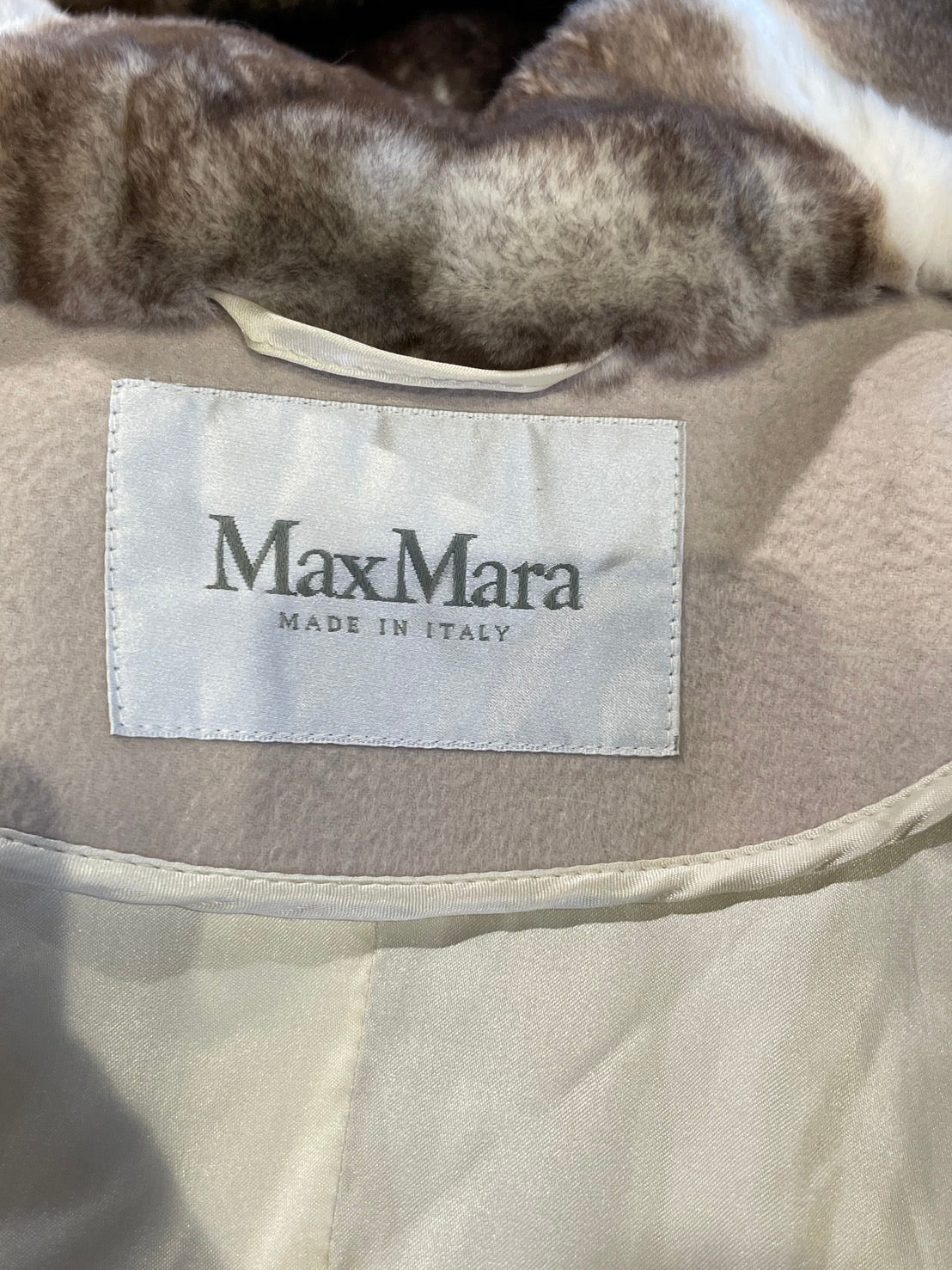 マックスマーラ ウールカシミヤコート レディース