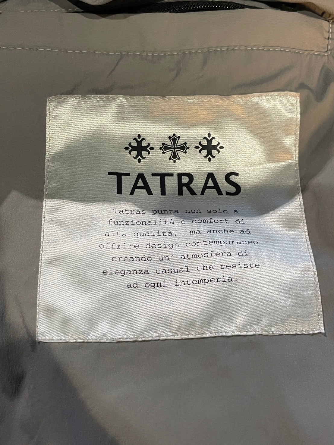 タトラス ウールカシミヤ ダウンベスト