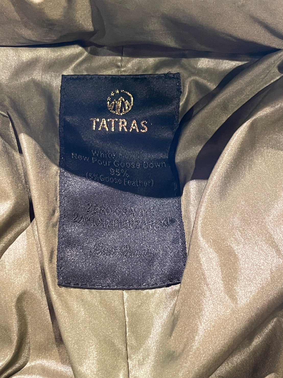 タトラス ファー ダウンコート