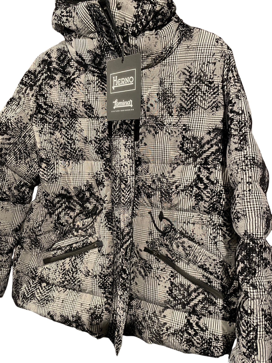 ヘルノ ラミナー コレクション メッシュ ダウンジャケット