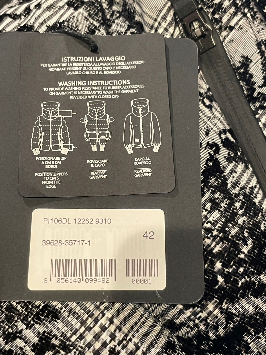 ヘルノ ラミナー コレクション メッシュ ダウンジャケット