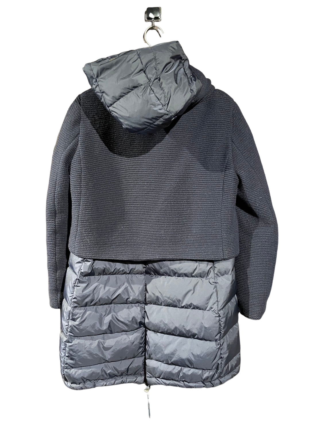 ヘルノ 切替ニット ダウンコート