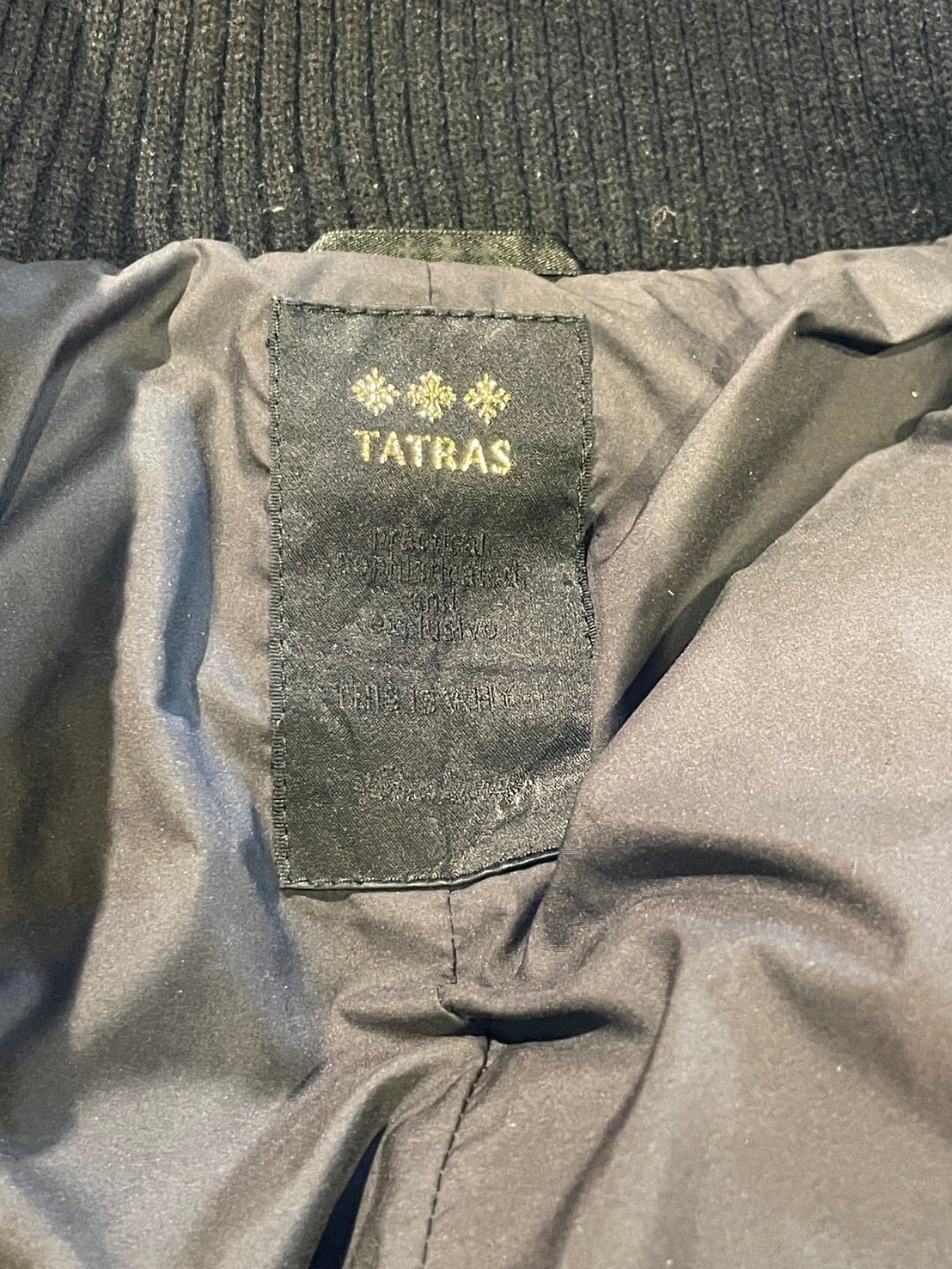 タトラス ベルト付き ダウンコート