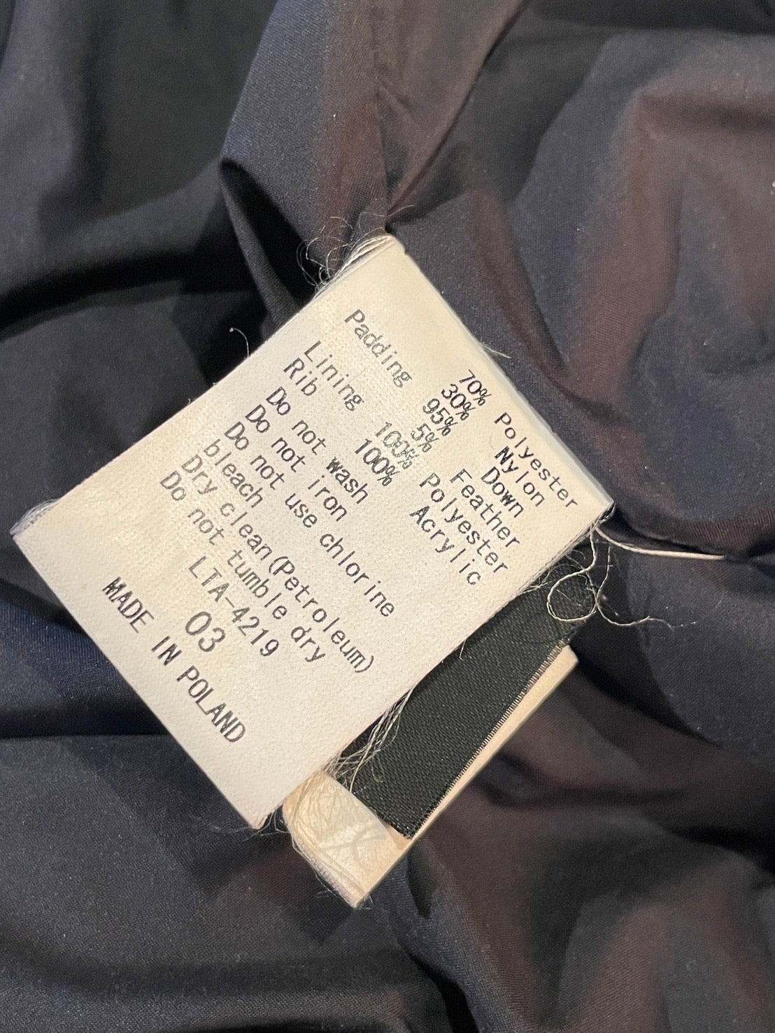 タトラス ベルト付き ダウンコート