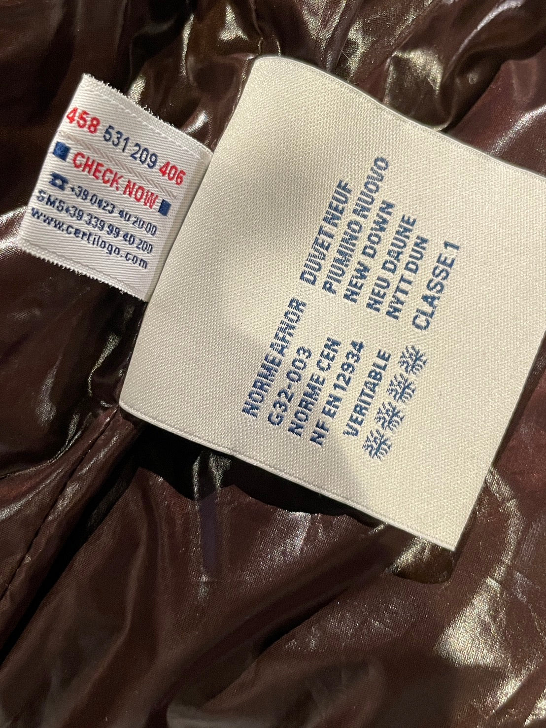 モンクレール LOUVRE キルティング ダウンジャケット