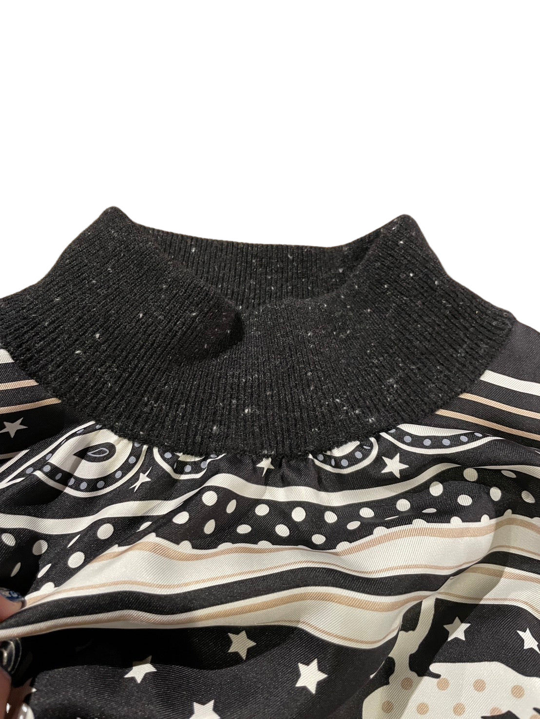 エルメス カシミヤ シルク ワンピース brides de gala