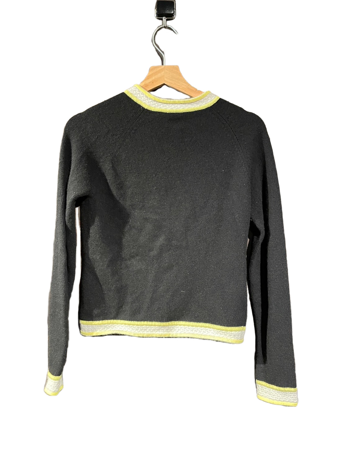 シャネル カシミヤニット ジップアップ