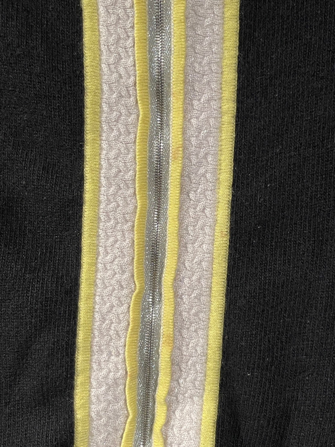 シャネル カシミヤニット ジップアップ