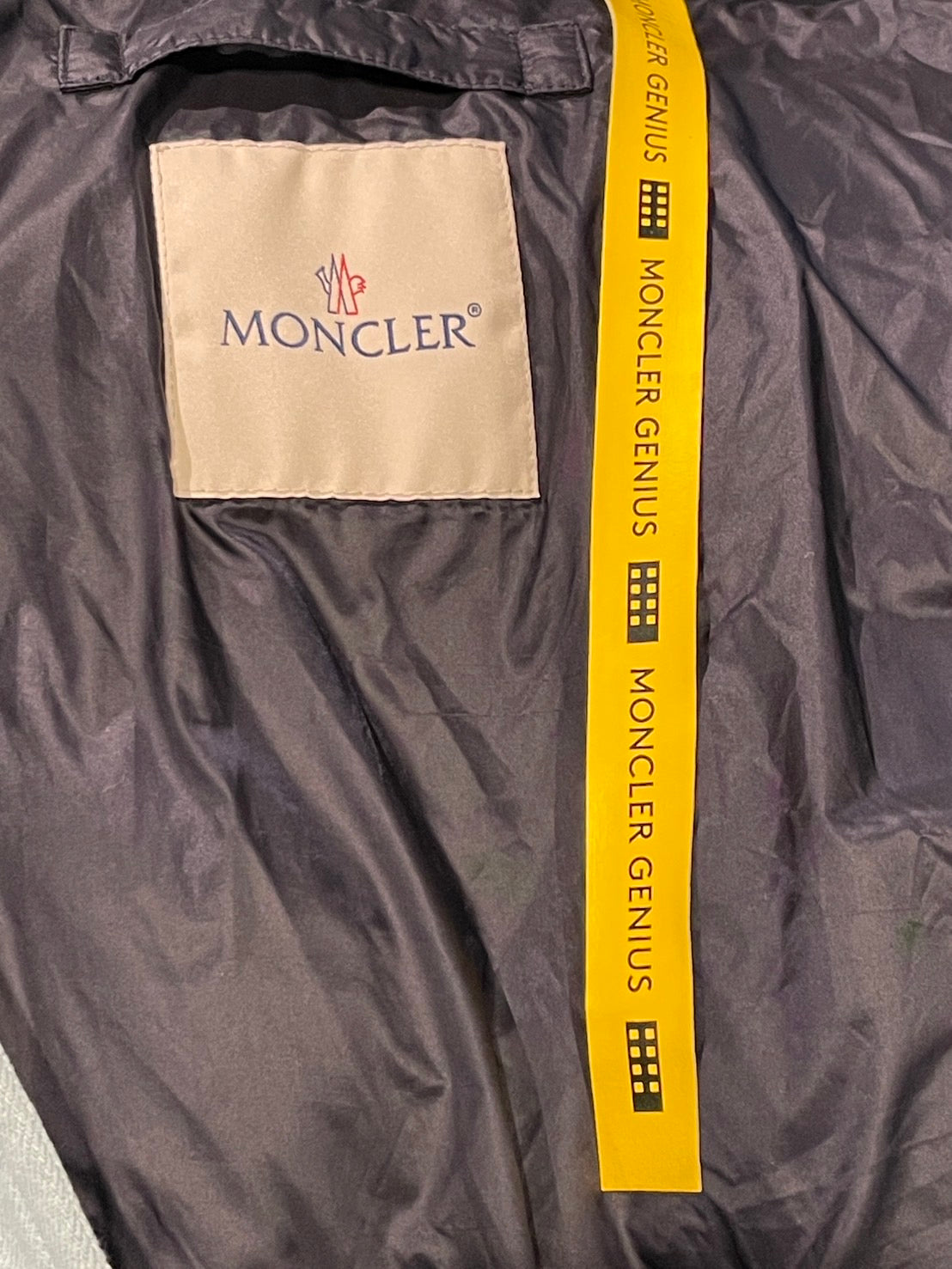 モンクレール ジーニアス アンダーソン デニム ダウンジャケット