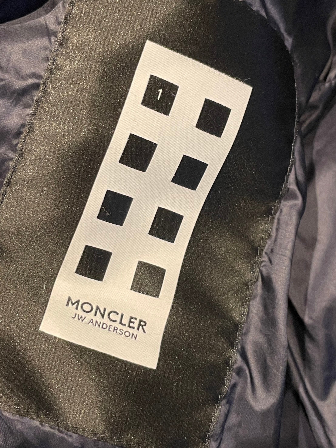 モンクレール ジーニアス アンダーソン デニム ダウンジャケット