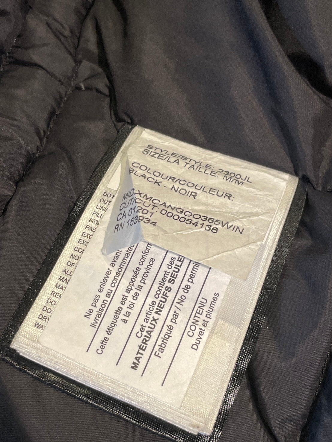 CANADA GOOSE カナダグース ダウン ジャケット 黒