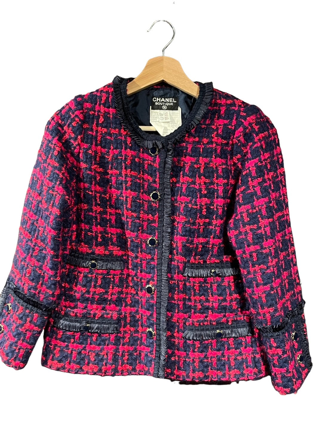 ヴィンテージ CHANEL シャネル ツイード セットアップ スーツ