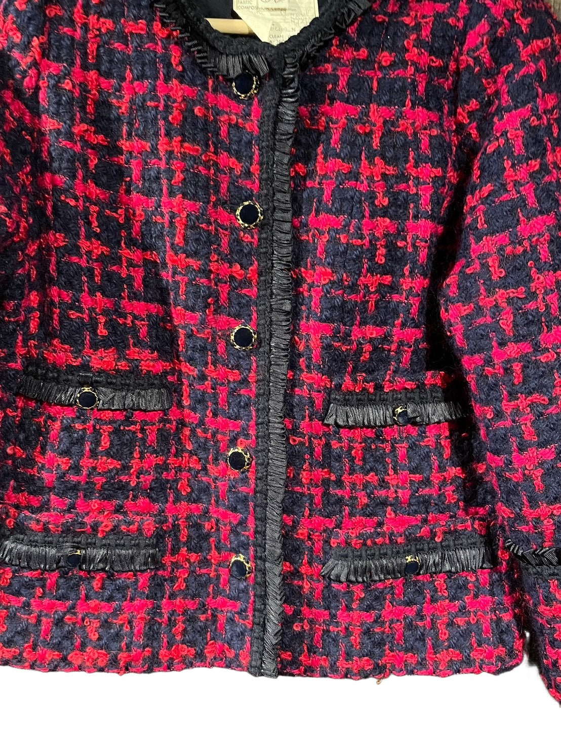 ヴィンテージ CHANEL シャネル ツイード セットアップ スーツ