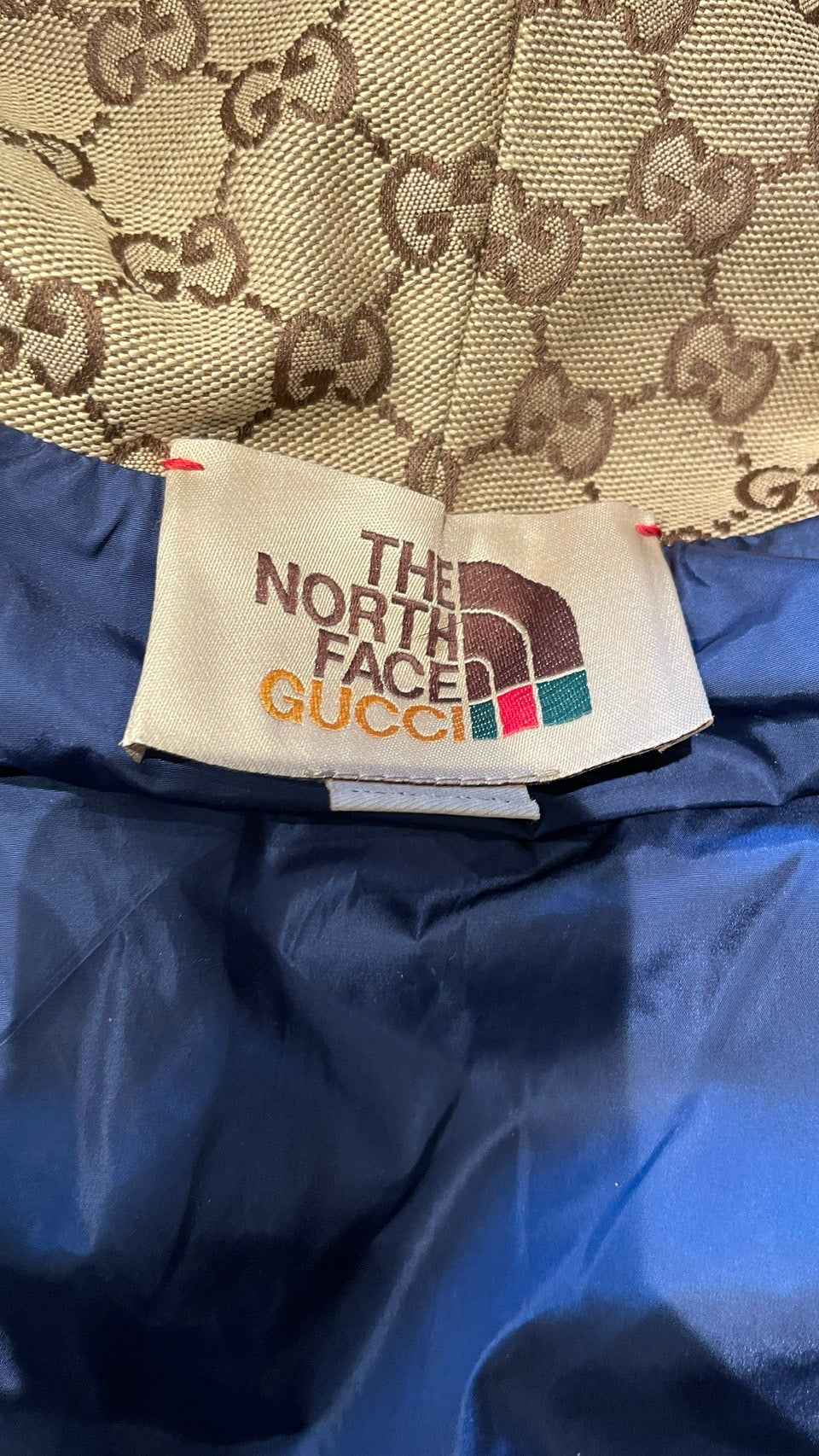 未使用 GUCCI ノースフェイス コラボ ボア フリース パーカー